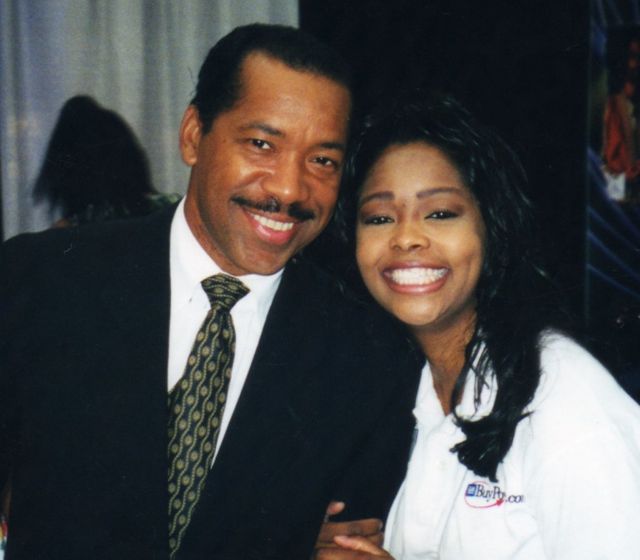 Actor Obba Babatunde' with actress Anthonia Kitchen.
