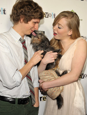 Michael Cera and Portia Doubleday at event of Youth in Revolt (2009)