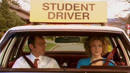 Tony Doupe and Jessica Skerritt in Driver's Ed (2005)