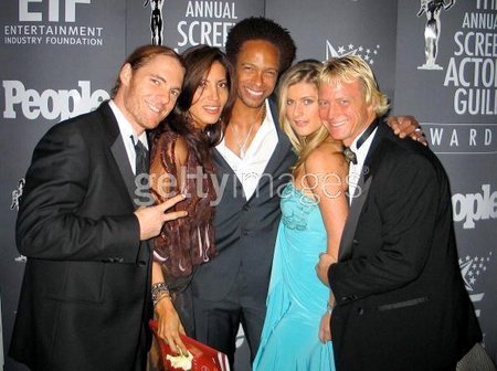 11th Annual Screen Actors Guild Awards 2005 - Red Carpet with CSI/Winner Gary Dourdan - Outstanding Cast in a TV Drama Award