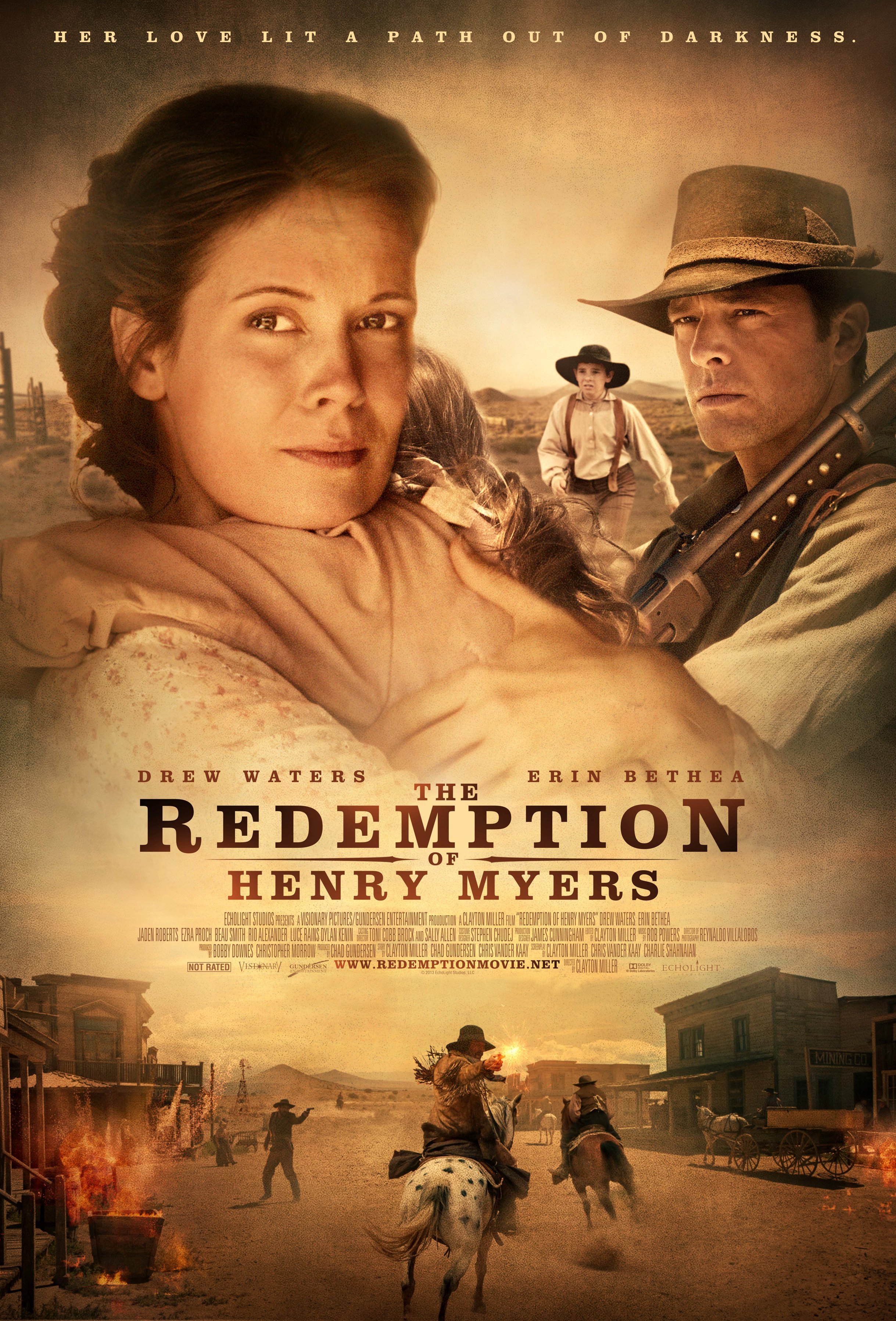 Bobby Downes, Reynaldo Villalobos, Clayton Miller, Chad Gundersen, Drew Waters, Erin Bethea, Christopher Morrow, Beau Smith, Jaden Roberts and Ezra Proch in The Redemption of Henry Myers (2014)