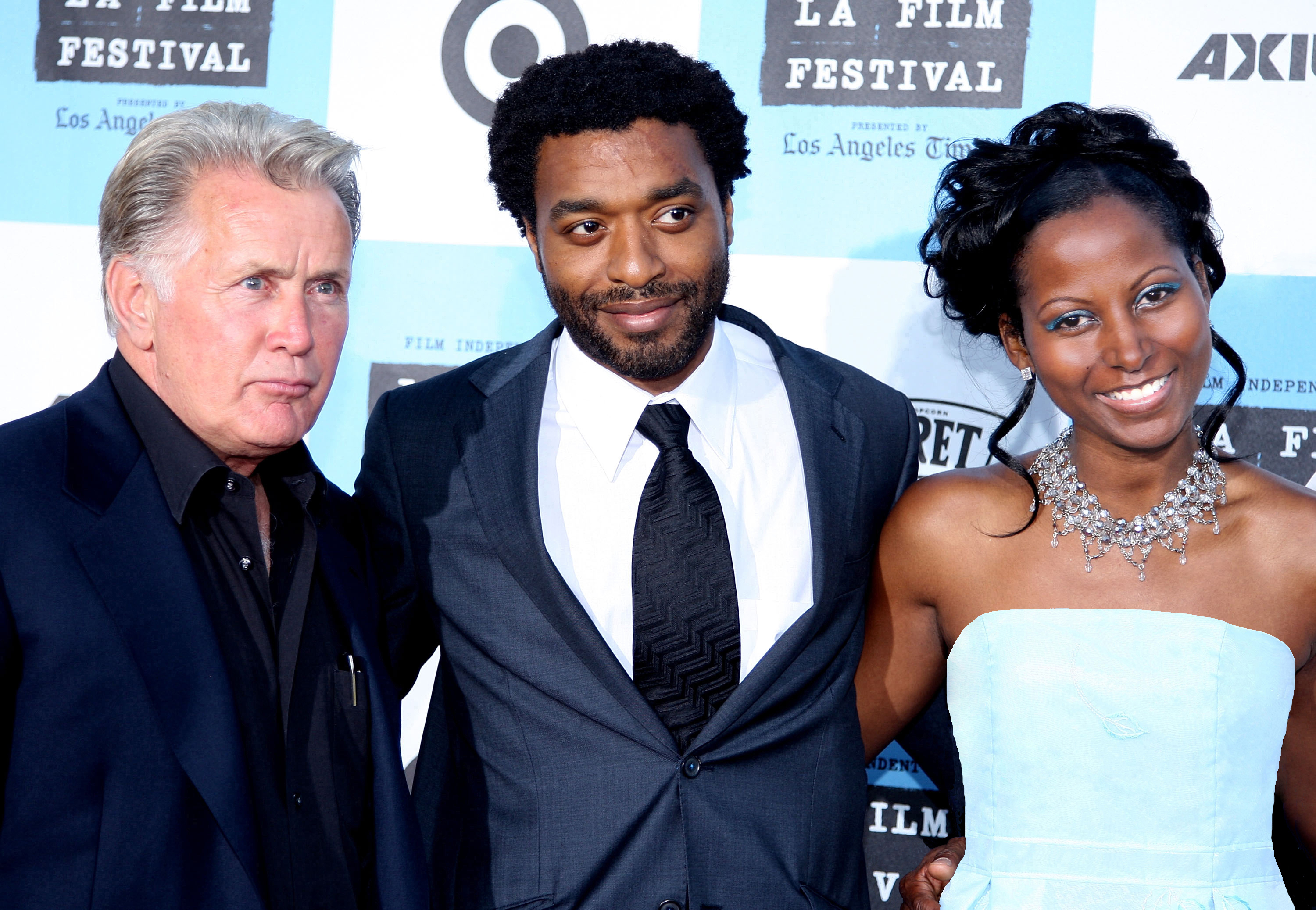 Martin Sheen, Chiwetel Ejiofor, Elle Downs @ L.A. Film Festival