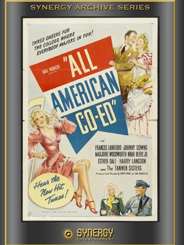 Johnny Downs, Frances Langford and Marjorie Woodworth in All-American Co-Ed (1941)