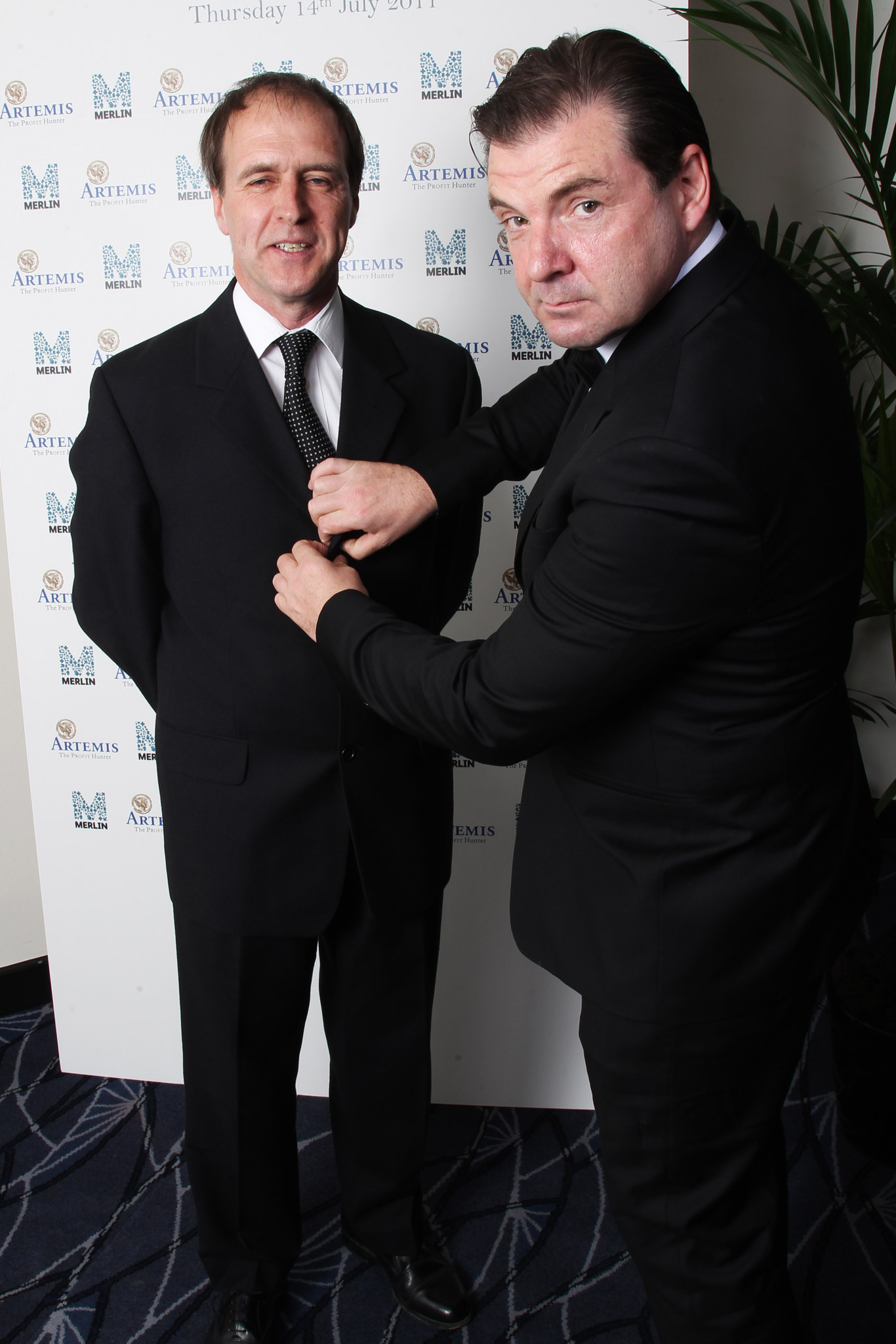 Brendan Coyle and Kevin Doyle