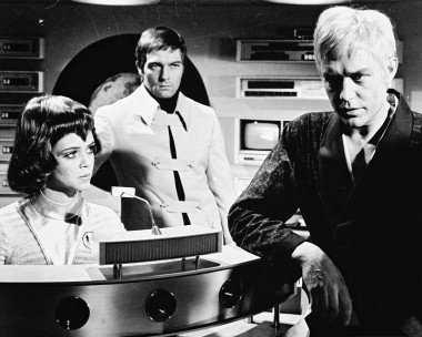 Still of Ed Bishop and Gabrielle Drake in UFO (1970)