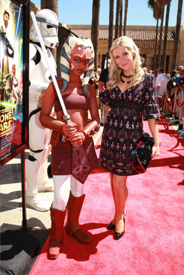 Ashley Eckstein at event of Star Wars: The Clone Wars (2008)