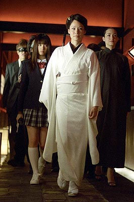 Still of Lucy Liu, Julie Dreyfus and Chiaki Kuriyama in Nuzudyti Bila 1 (2003)
