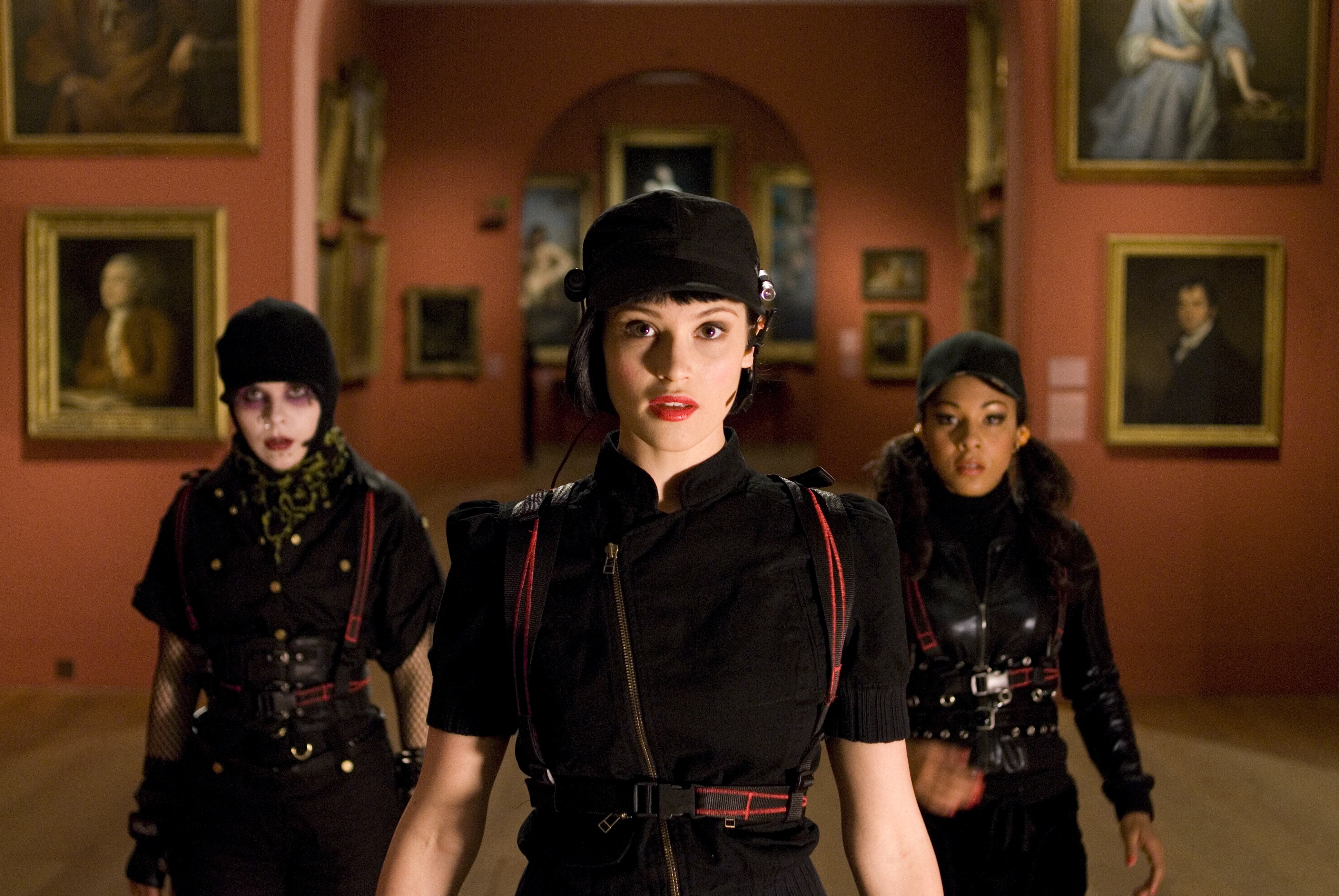 Gemma Arterton , paloma Faith , Kathryn Drysdale as Kelly , Andrea and Taylor in St Trinian's