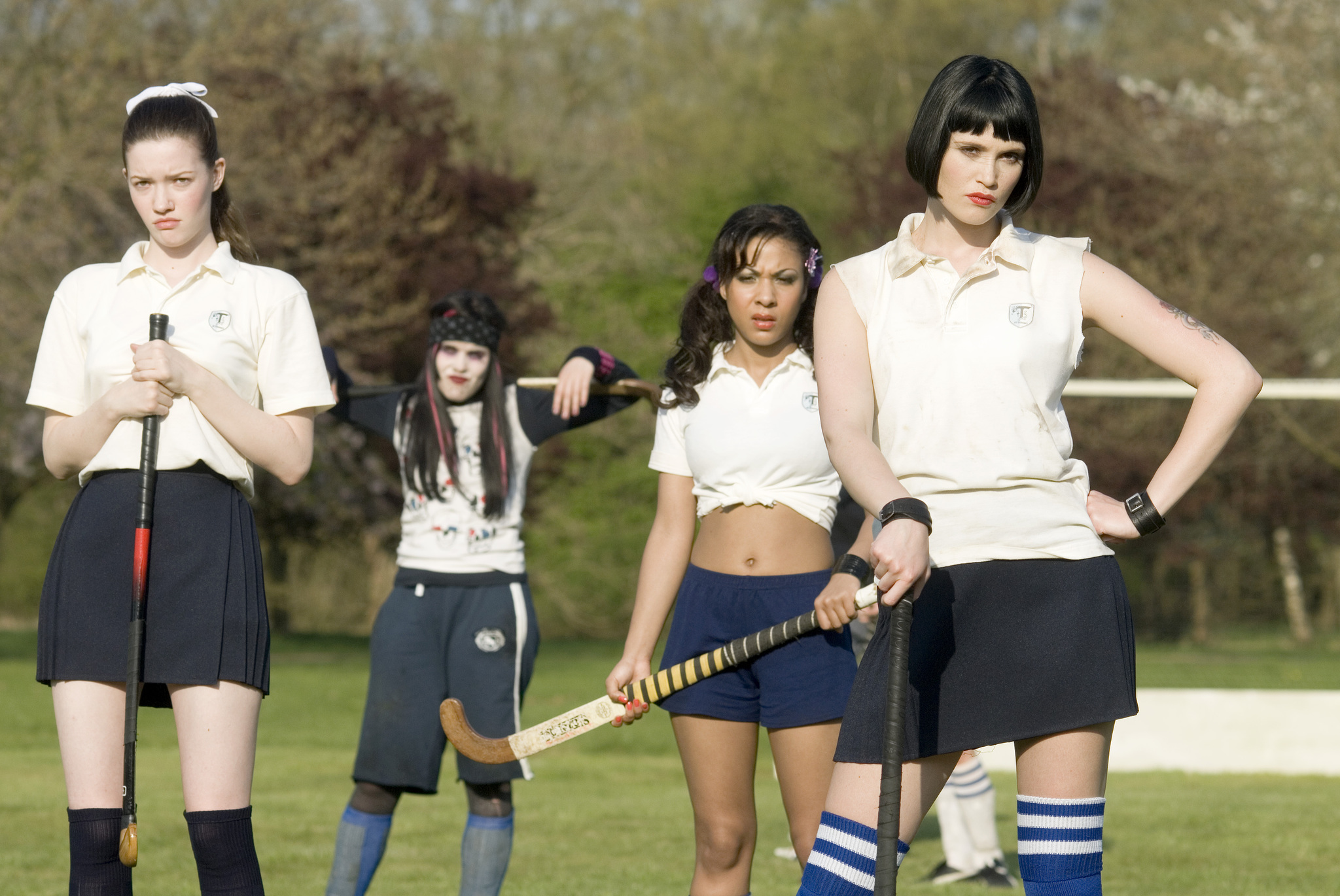 Still of Kathryn Drysdale and Talulah Riley in St. Trinian's (2007)