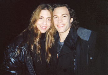 Ellen Dubin as shapeshifter Felicia and Kyle Schmid as Henry in Blood Ties