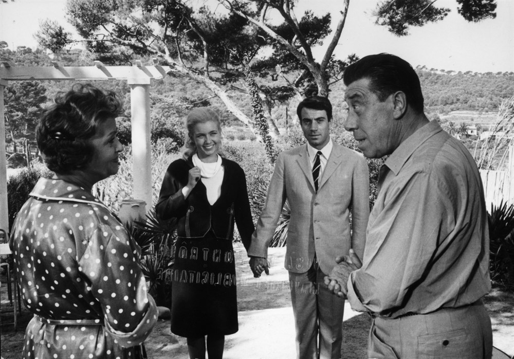 Still of Marie Dubois, Paulette Dubost and Fernandel in L'âge ingrat (1964)