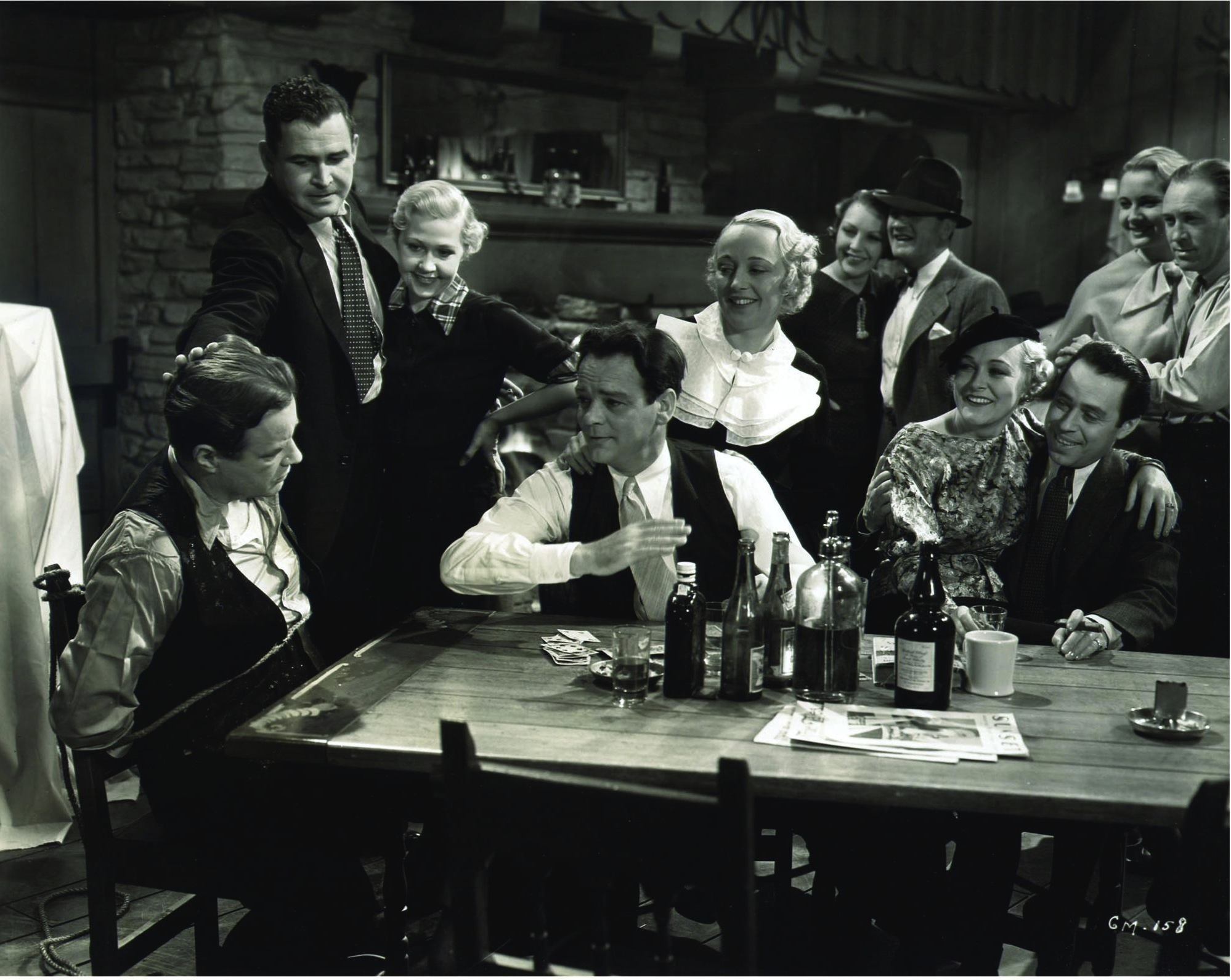 Still of Marie Astaire, Florence Dudley, Russell Hopton, Barton MacLane, Noel Madison, Frances Morris and Gertrude Short in 'G' Men (1935)