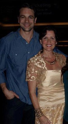 mary rachel dudley and chris mckenna on location at sarasota/bradenton airport