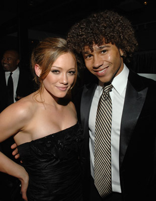 Corbin Bleu and Hilary Duff