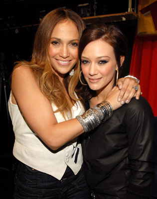 Jennifer Lopez and Hilary Duff