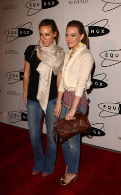 Haylie Duff and Hilary Duff