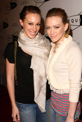 Haylie Duff and Hilary Duff