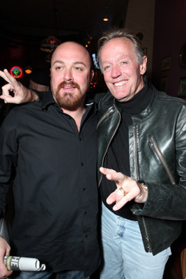 Peter Fonda and Troy Duffy at event of The Boondock Saints II: All Saints Day (2009)