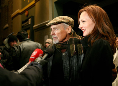 Dennis Hopper and Victoria Duffy at event of Hell Ride (2008)