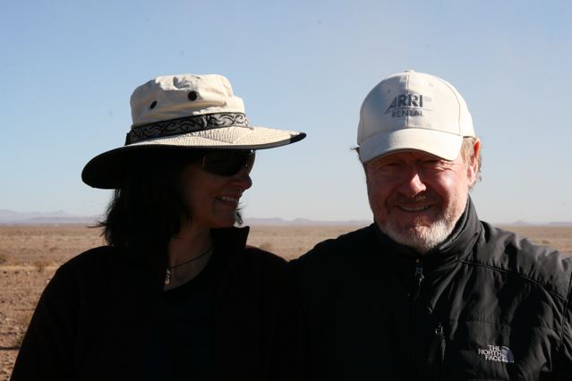 Sahara Desert 2007, Body of Lies, with Sir Ridley Scott.