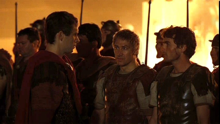 Ian Duncan, Jeremy Sisto and Tobias Moretti in Julius Caesar