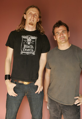 Sam Dunn and Scot McFadyen at event of Metal: A Headbanger's Journey (2005)