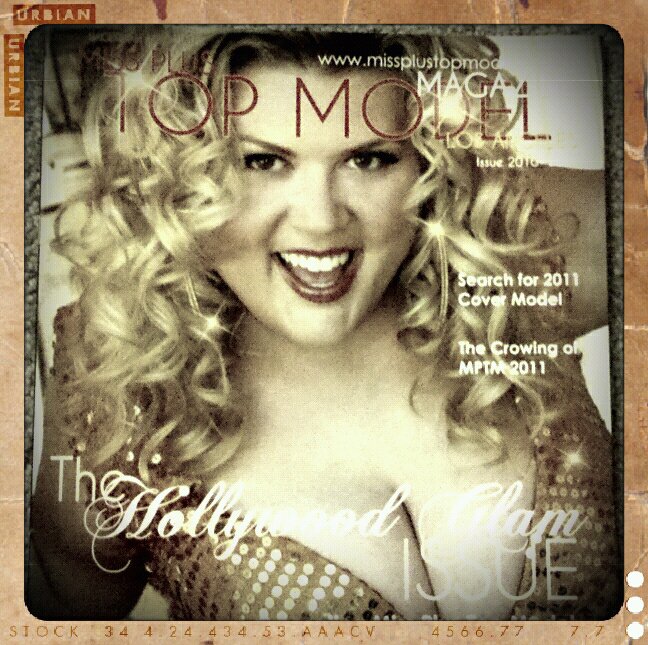 Miss Plus Top Model Magazine Cover