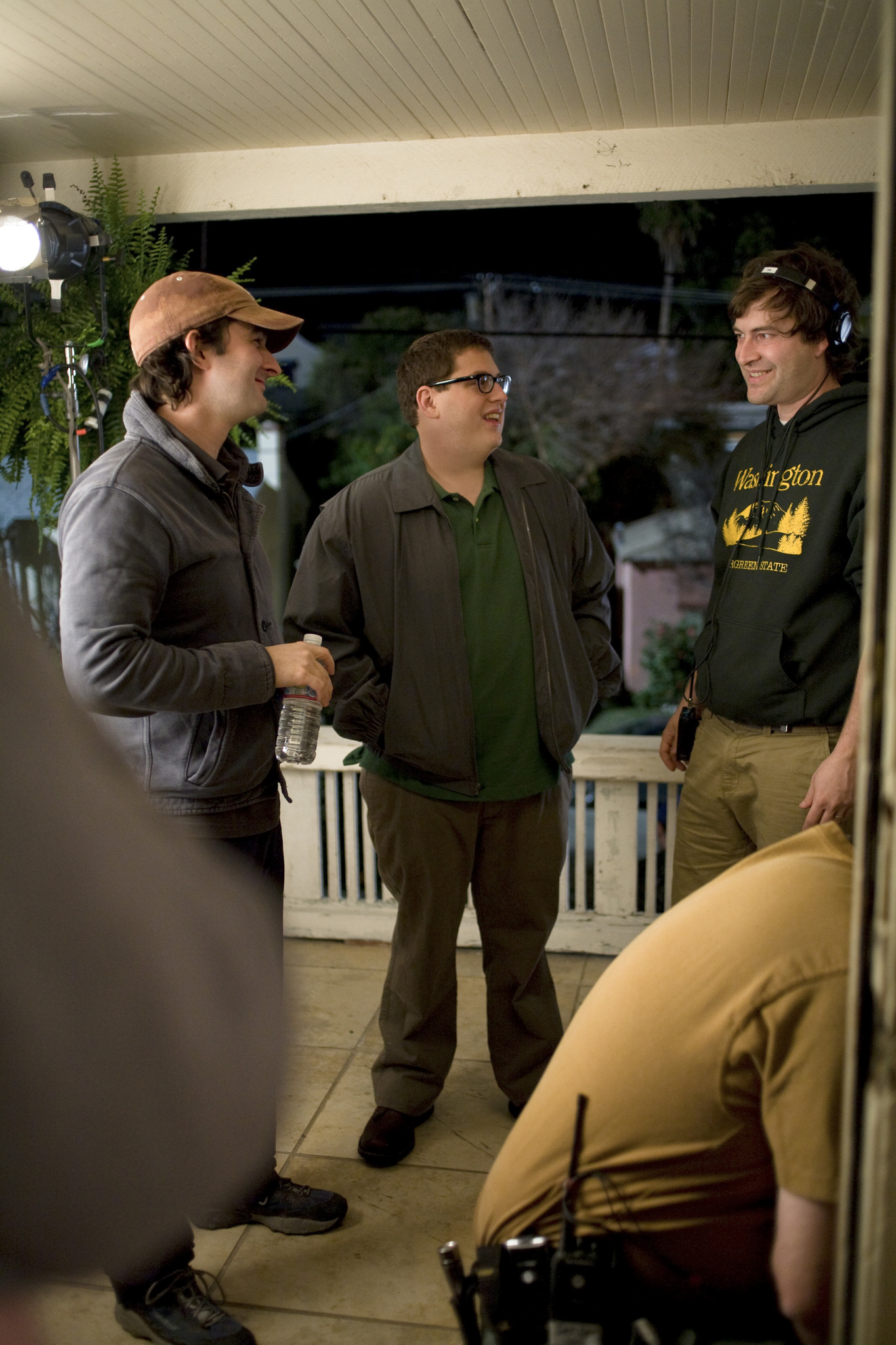 Still of Jay Duplass, Mark Duplass and Jonah Hill in Cyrus (2010)