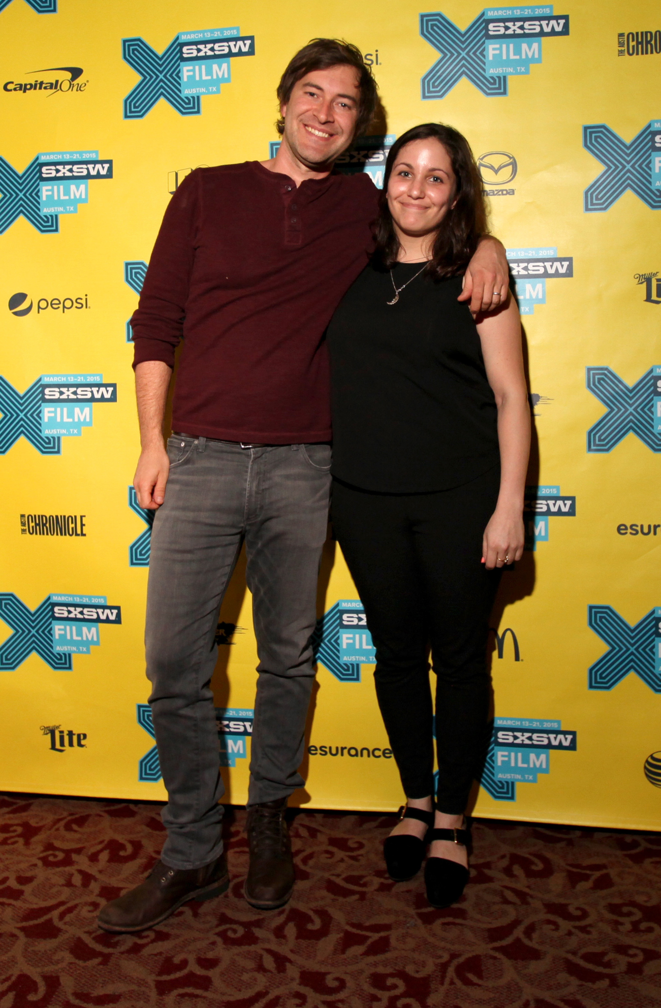 Mark Duplass and Hannah Fidell at event of 6 Years (2015)