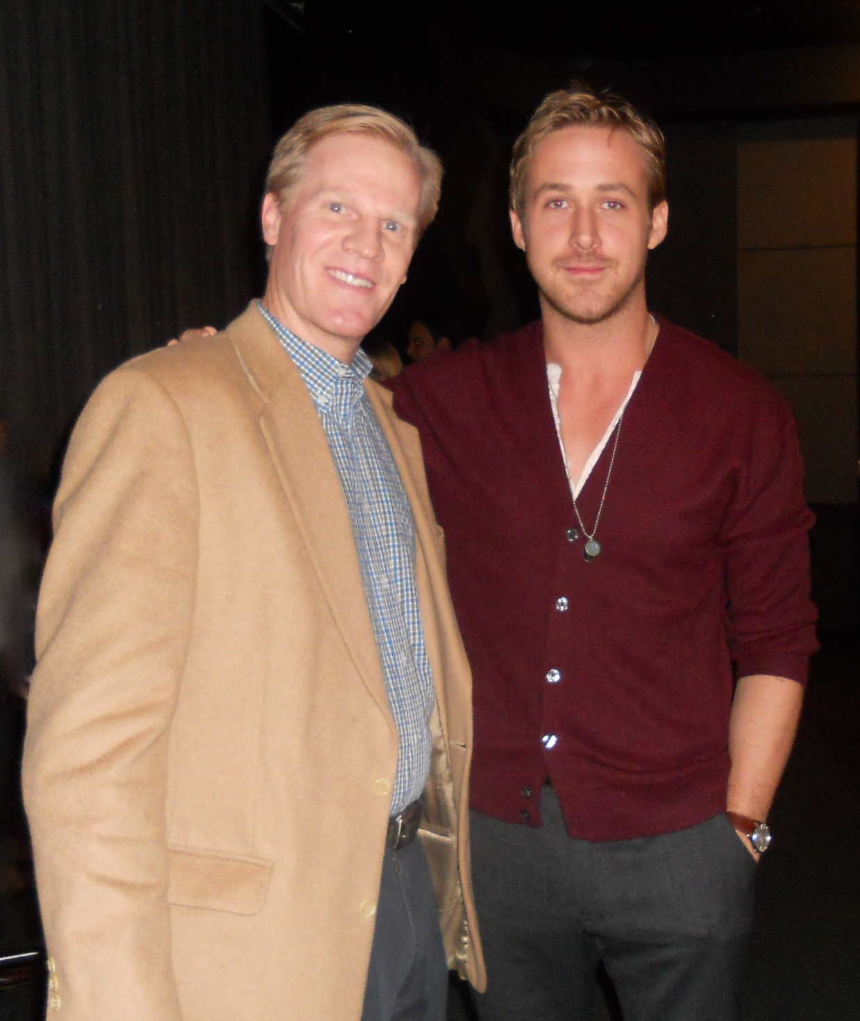 with Ryan Gosling at the SAG screening of 