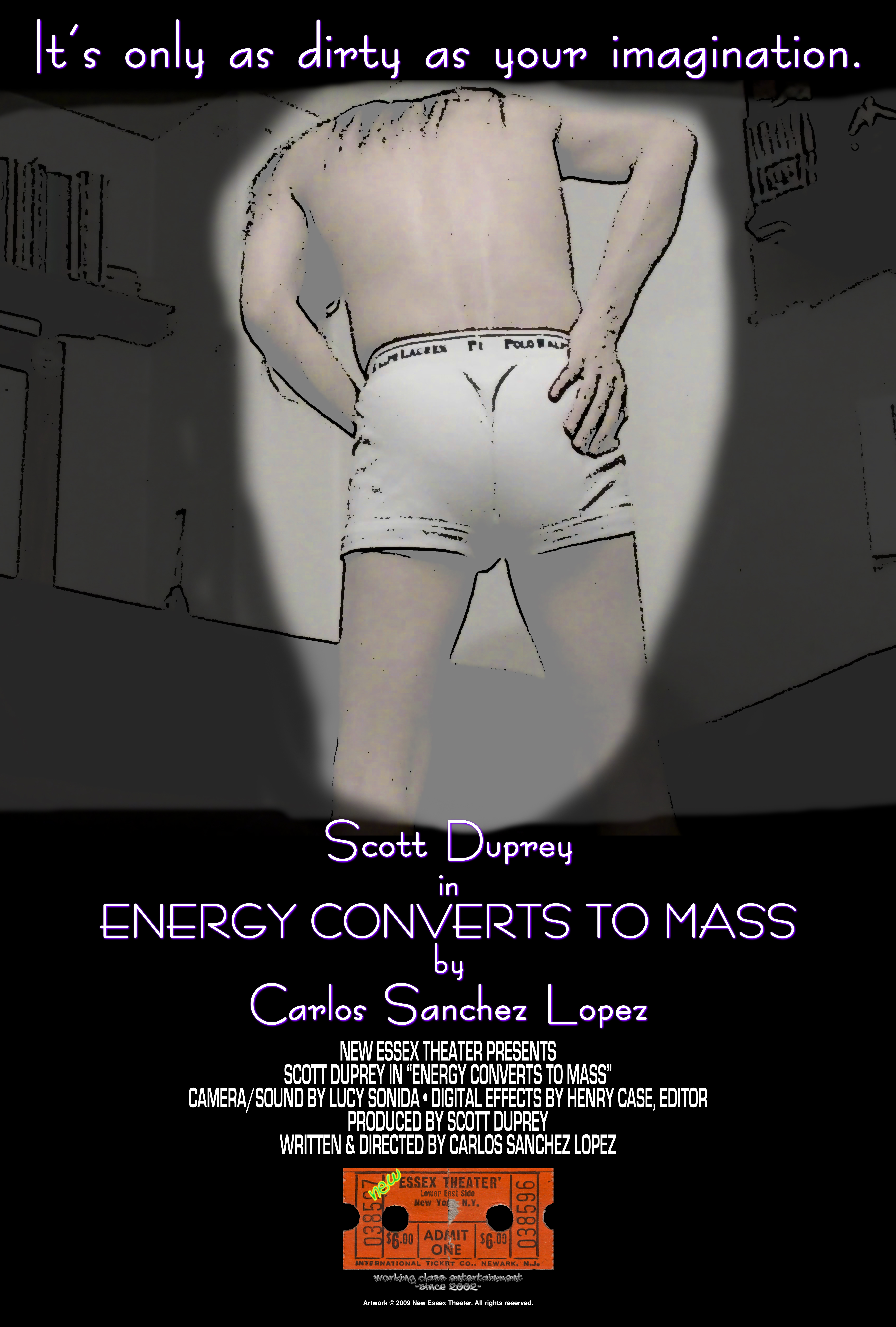 Energy Converts To Mass One-Sheet