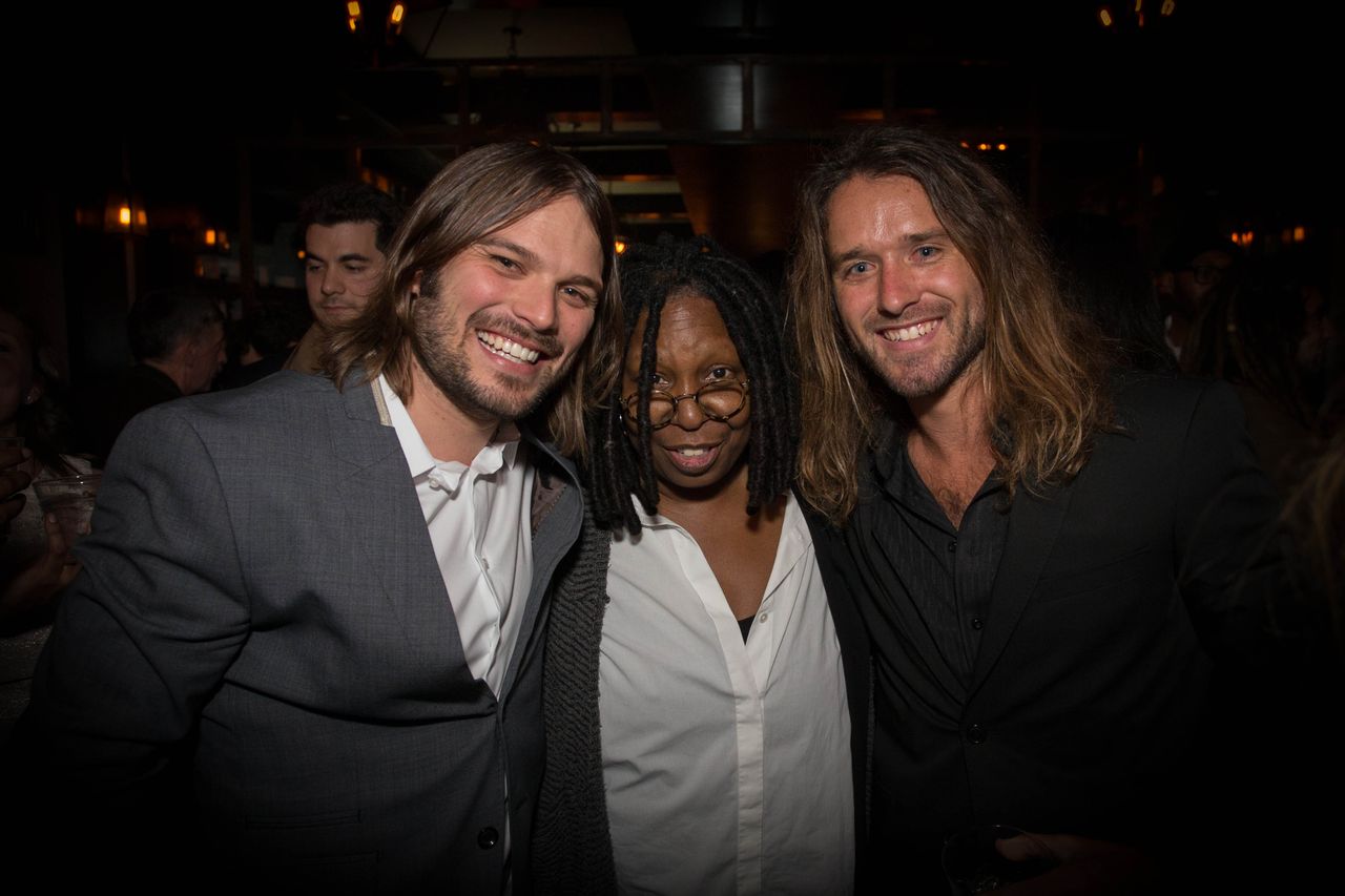 Alan Hicks, Whoopi Goldberg, Adam Hart