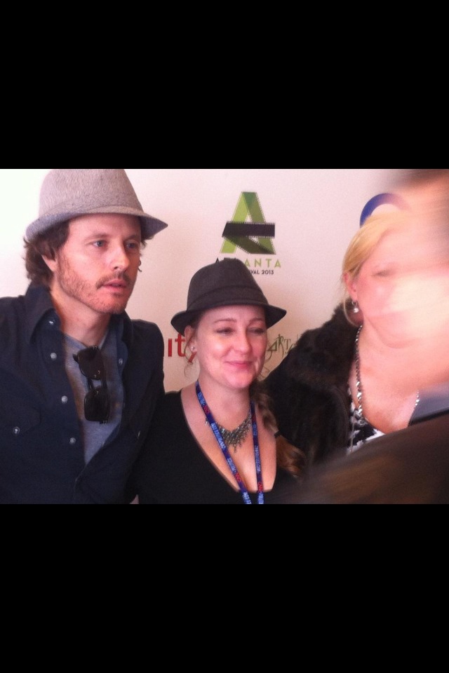 Russell Comegys and Producer Jyn Hall at The Atlanta Film Festival. SOLACE 2013