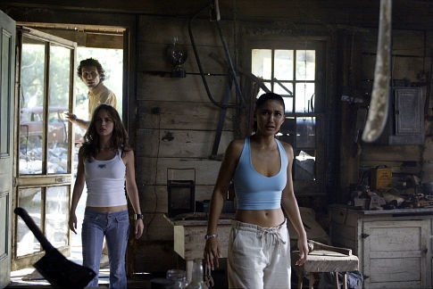 Still of Emmanuelle Chriqui, Jeremy Sisto and Eliza Dushku in Lemtingas posukis (2003)