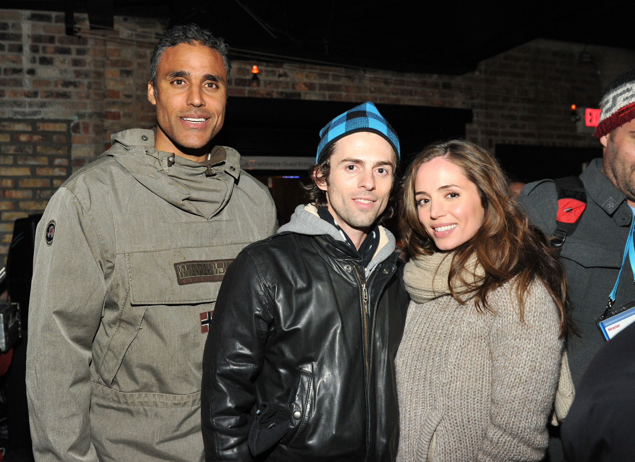 Eliza Dushku, Nate Dushku and Rick Fox