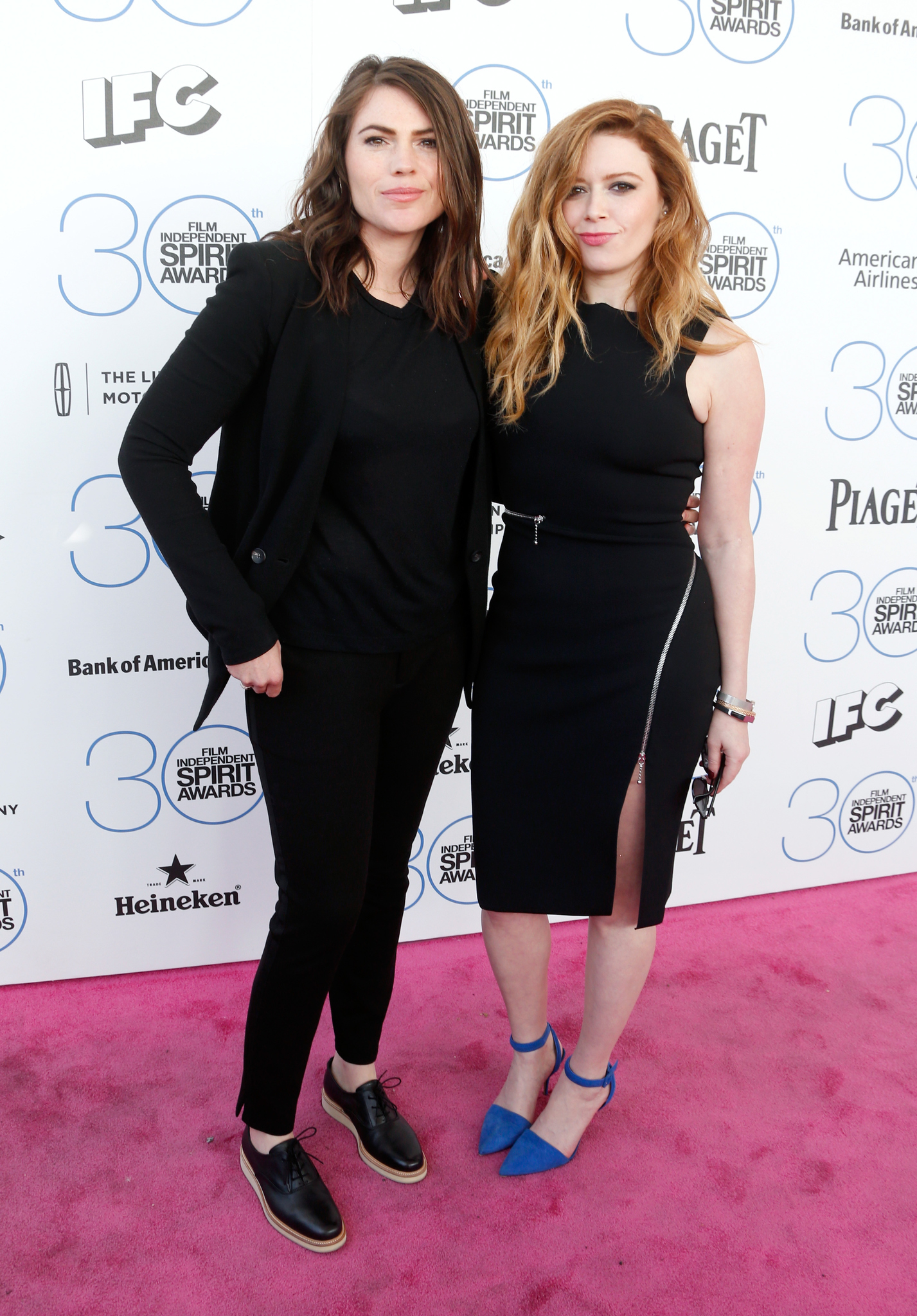 Natasha Lyonne and Clea DuVall at event of 30th Annual Film Independent Spirit Awards (2015)
