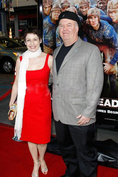 Denise Guillet and Wayne Duvall at the Leatherheads premiere