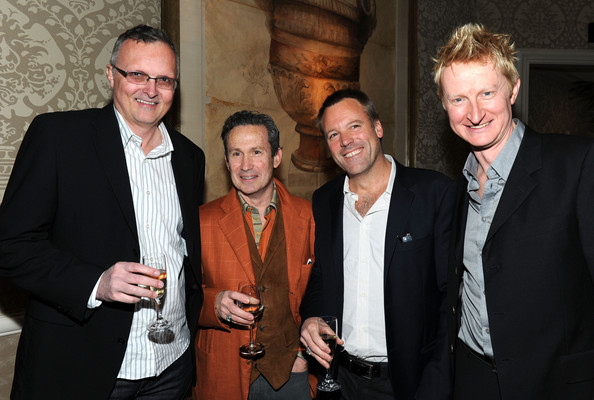 Film Editor Lee Smith, Costume Designer Jeffrey Kurland, Director of Photography Wally Pfister and Production Designer Guy Hendrix Dyas attend the Eleventh Annual AFI Awards reception at the Four Seasons Hotel in Los Angeles, California.