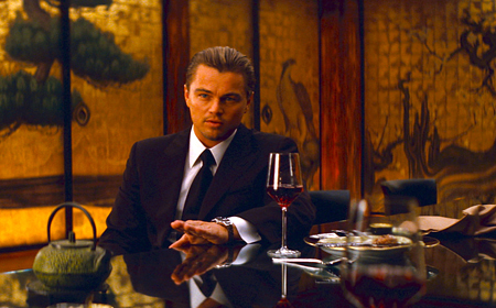 Leonardo DiCaprio in Christopher Nolan's 