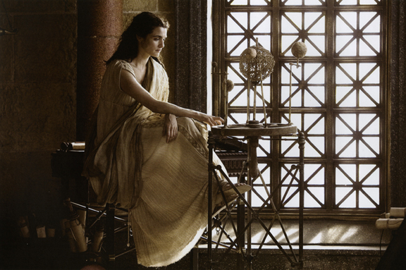 Rachel Weisz as Hypatia in Alejandro Amenabar's 
