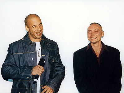 Vin Diesel and Werner Daehn at the Premiere of 