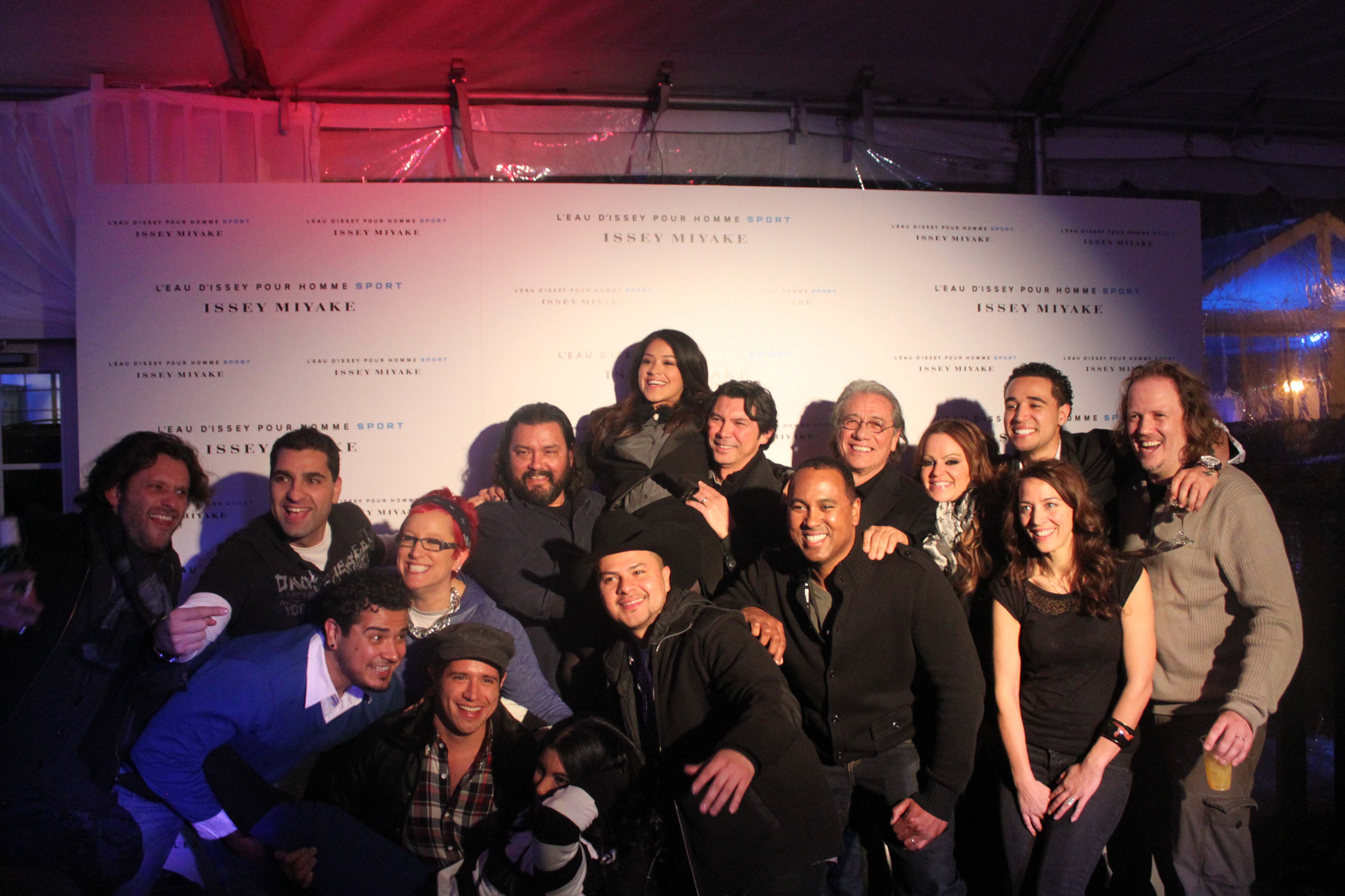 The Cast of Filly Brown at premiere party - Sundance 2012