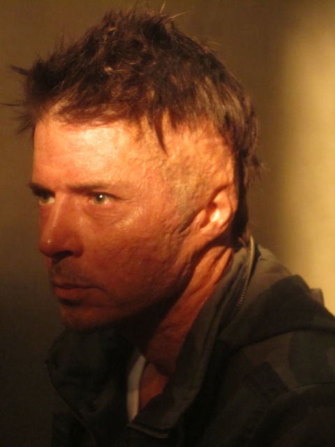 As Creely Dorn, from 'Longmire'. ep- 'A Wanted Man'. Makeup by Steve LaPorte. Santa Fe, NM. ca. May '2014.
