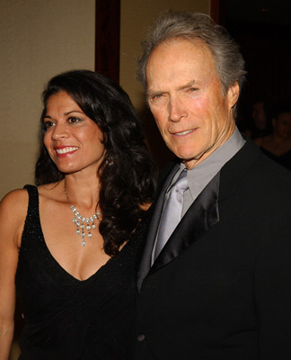 Clint Eastwood and Dina Eastwood