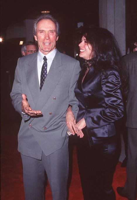 Clint Eastwood and Dina Eastwood at event of Absolute Power (1997)