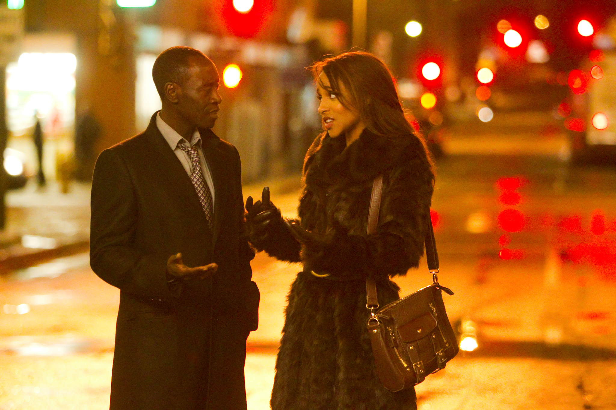 Still of Don Cheadle and Megalyn Echikunwoke in House of Lies (2012)
