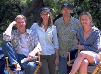 William Sadler, director Tracey D'Arcy, producer David Eck and Jessica Tuck from the short film 