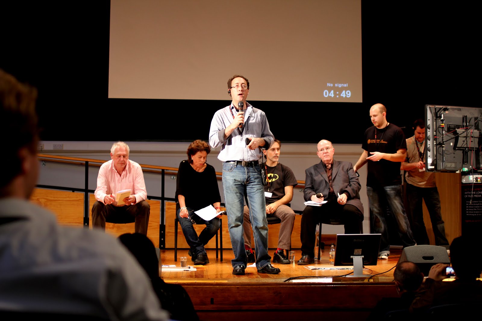 Speaking on Crime Writing at the 2010 London Screenwriters Festival - with Barbary Machin, Rick Drew and Andrew Taft. http://momentsoffilm.blogspot.com/2010/11/crime-pays-lswf.html