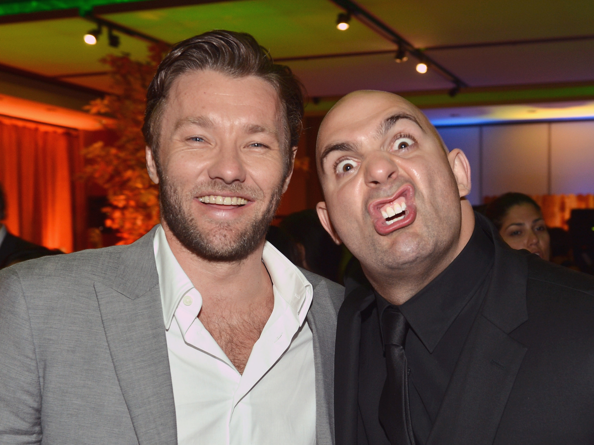 Joel Edgerton and Ahmet Zappa at event of The Odd Life of Timothy Green (2012)