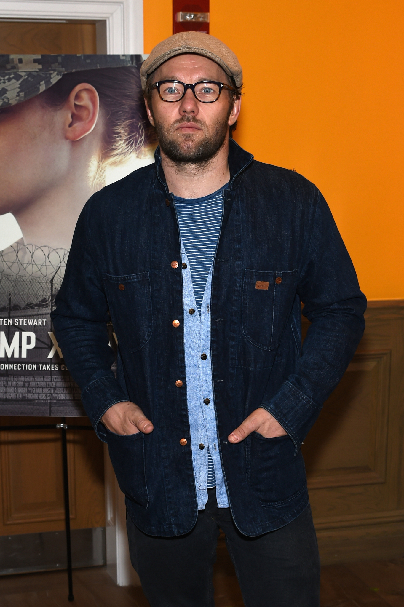 Joel Edgerton at event of Camp X-Ray (2014)